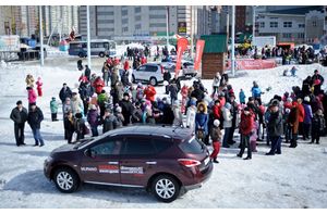   14-16 марта 2013г. Автоцентр АНТ официальный дилер Nissan  порадовал барнаульцев Техно Масленицей 