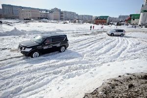   14-16 марта 2013г. Автоцентр АНТ официальный дилер Nissan  порадовал барнаульцев Техно Масленицей 