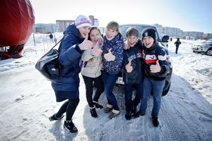   14-16 марта 2013г. Автоцентр АНТ официальный дилер Nissan  порадовал барнаульцев Техно Масленицей 