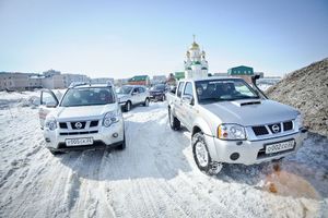   14-16 марта 2013г. Автоцентр АНТ официальный дилер Nissan  порадовал барнаульцев Техно Масленицей 