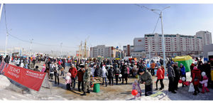   14-16 марта 2013г. Автоцентр АНТ официальный дилер Nissan  порадовал барнаульцев Техно Масленицей 