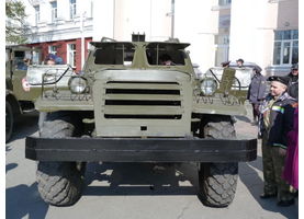   Выставка ретро автомобилей в Барнауле