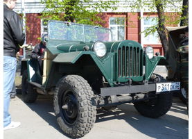   Выставка ретро автомобилей в Барнауле