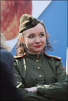 12 апреля 2009 г., Москва   Открытие Международного Ретро Фестиваля «Авто Старина»