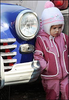 12 апреля 2009 г., Москва   Открытие Международного Ретро Фестиваля «Авто Старина»