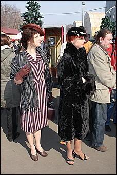 12 апреля 2009 г., Москва   Открытие Международного Ретро Фестиваля «Авто Старина»