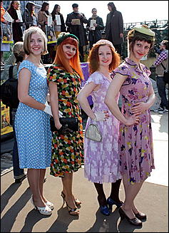 12 апреля 2009 г., Москва   Открытие Международного Ретро Фестиваля «Авто Старина»