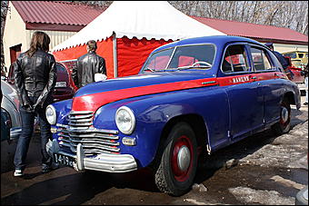 12 апреля 2009 г., Москва   Открытие Международного Ретро Фестиваля «Авто Старина»