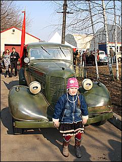 12 апреля 2009 г., Москва   Открытие Международного Ретро Фестиваля «Авто Старина»
