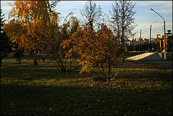 2 октября 2018 г., Барнаул. Екатерина Смолихина   Город "в огне": фотографии Барнаула в осеннем закате
