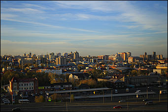 2 октября 2018 г., Барнаул. Екатерина Смолихина   Город "в огне": фотографии Барнаула в осеннем закате