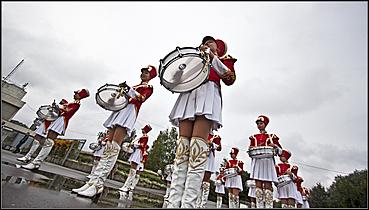 20 августа 2011 г., Барнаул   45-летие Барнаульского лётного училища: шествие и званый обед 