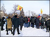 12 декабря 2009 г., Барнаул   Акция протеста автомобилистов
