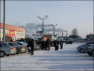 12 декабря 2009 г., Барнаул   Акция протеста автомобилистов