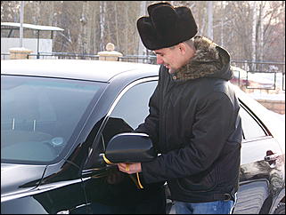 12 декабря 2009 г., Барнаул   Акция протеста автомобилистов