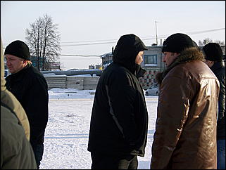 12 декабря 2009 г., Барнаул   Акция протеста автомобилистов