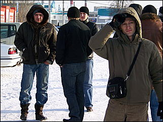 12 декабря 2009 г., Барнаул   Акция протеста автомобилистов