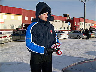 12 декабря 2009 г., Барнаул   Акция протеста автомобилистов