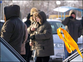12 декабря 2009 г., Барнаул   Акция протеста автомобилистов