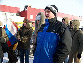 12 декабря 2009 г., Барнаул   Акция протеста автомобилистов