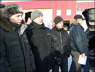 12 декабря 2009 г., Барнаул   Акция протеста автомобилистов