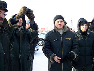 12 декабря 2009 г., Барнаул   Акция протеста автомобилистов