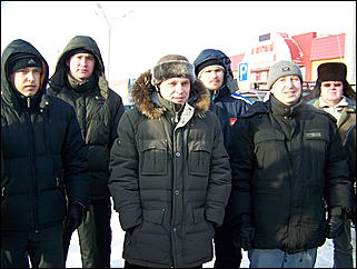 12 декабря 2009 г., Барнаул   Акция протеста автомобилистов