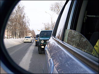 12 декабря 2009 г., Барнаул   Акция протеста автомобилистов