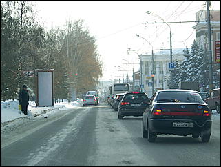 12 декабря 2009 г., Барнаул   Акция протеста автомобилистов