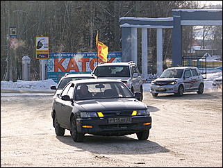 12 декабря 2009 г., Барнаул   Акция протеста автомобилистов
