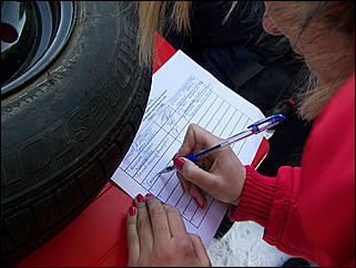 12 декабря 2009 г., Барнаул   Акция протеста автомобилистов