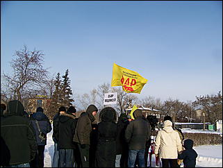 12 декабря 2009 г., Барнаул   Акция протеста автомобилистов