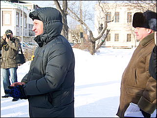 12 декабря 2009 г., Барнаул   Акция протеста автомобилистов