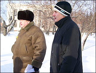 12 декабря 2009 г., Барнаул   Акция протеста автомобилистов