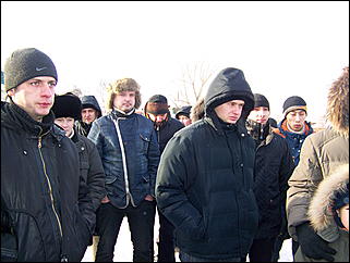12 декабря 2009 г., Барнаул   Акция протеста автомобилистов