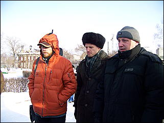 12 декабря 2009 г., Барнаул   Акция протеста автомобилистов