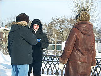 12 декабря 2009 г., Барнаул   Акция протеста автомобилистов