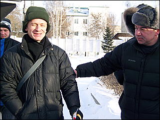 12 декабря 2009 г., Барнаул   Акция протеста автомобилистов