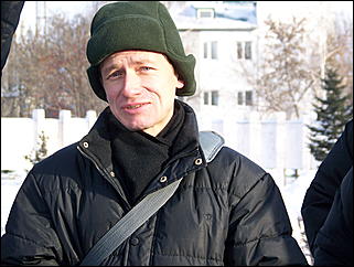 12 декабря 2009 г., Барнаул   Акция протеста автомобилистов