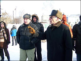 12 декабря 2009 г., Барнаул   Акция протеста автомобилистов