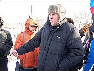 12 декабря 2009 г., Барнаул   Акция протеста автомобилистов