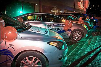 28 октября 2011   День автомобилиста с  Автоцентром   АНТ  официальным дилером Hyundai в клубе "Pistols"