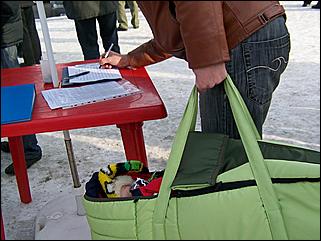 22 ноября 2008 г., Барнаул   Акция протеста автомобилистов 