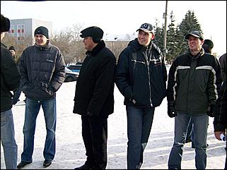 22 ноября 2008 г., Барнаул   Акция протеста автомобилистов 