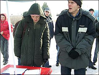 22 ноября 2008 г., Барнаул   Акция протеста автомобилистов 