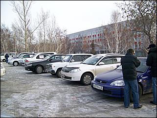 22 ноября 2008 г., Барнаул   Акция протеста автомобилистов 