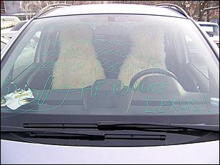 22 ноября 2008 г., Барнаул   Акция протеста автомобилистов 