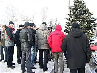 22 ноября 2008 г., Барнаул   Акция протеста автомобилистов 