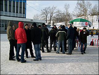 22 ноября 2008 г., Барнаул   Акция протеста автомобилистов 