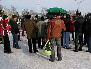 22 ноября 2008 г., Барнаул   Акция протеста автомобилистов 